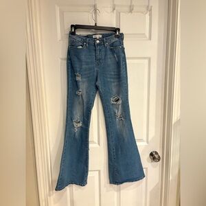 Almost Famous Light Blue Flare Jeans